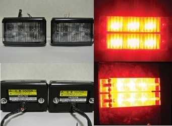 超高輝度LED補助警告灯