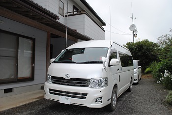 メインカーへのモービルアンテナ増設